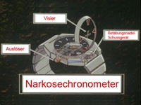 Uhr (Narkosechronometer/Taschenlampe)